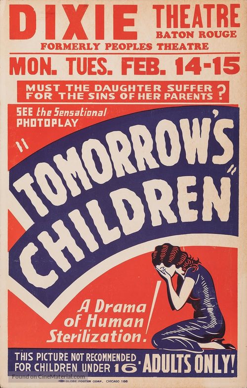 Tomorrow&#039;s Children - Movie Poster