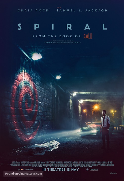 Spiral: From the Book of Saw - Singaporean Movie Poster
