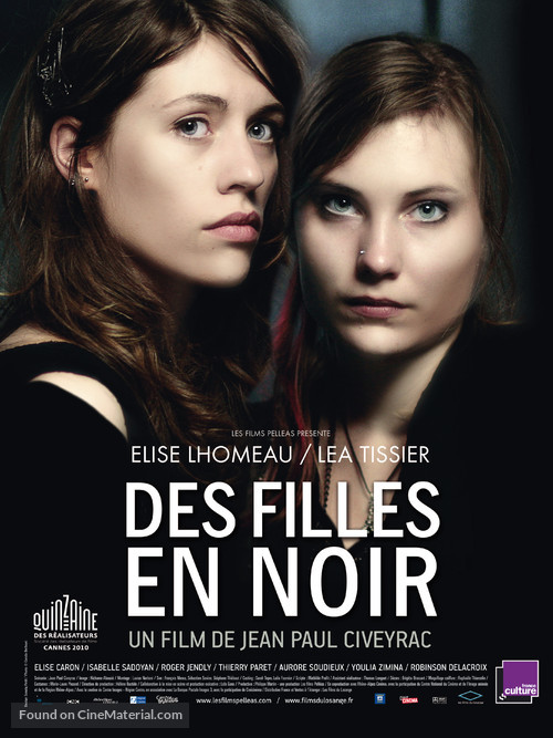 Des filles en noir - French Movie Poster