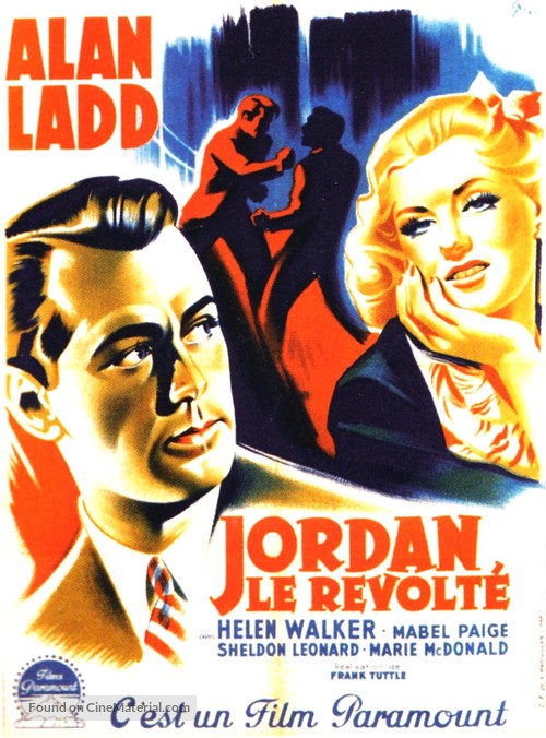 Lucky Jordan - French Movie Poster