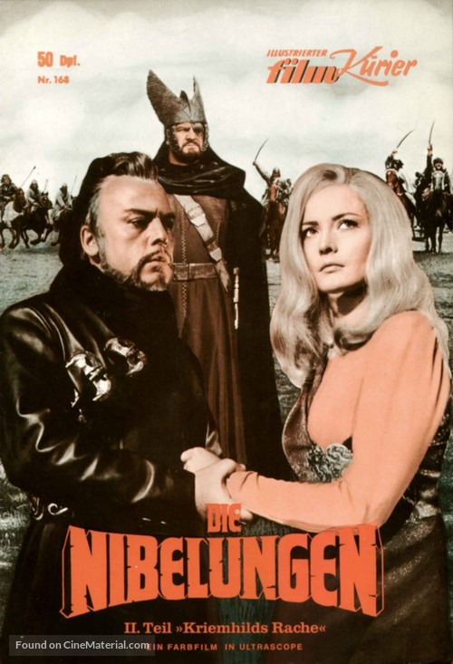 Die Nibelungen, Teil 2 - Kriemhilds Rache - German poster