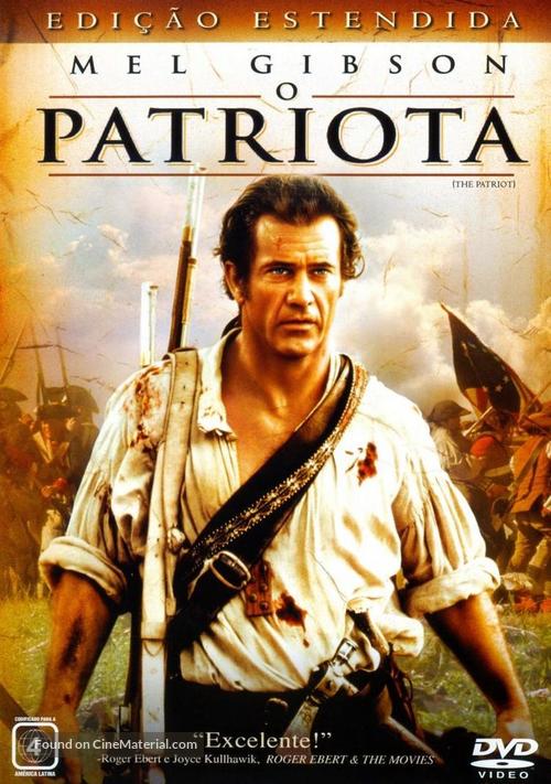 The Patriot - Brazilian DVD movie cover