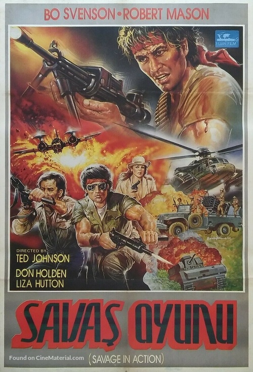 Movie in Action - Turkish Movie Poster
