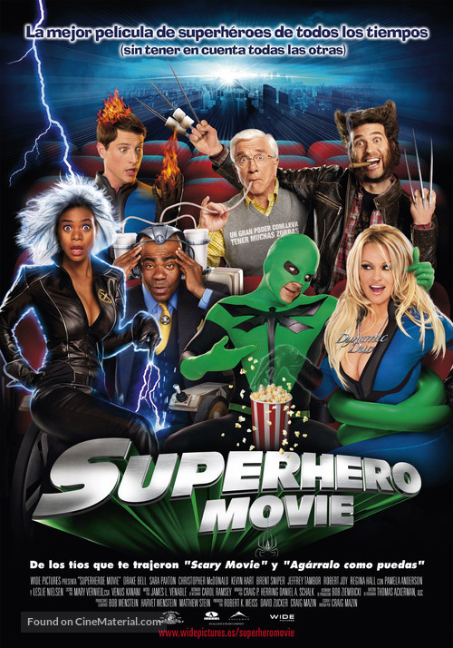 Superhero Movie - Spanish Movie Poster