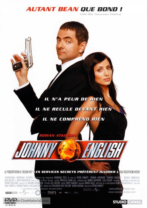 Johnny English - French DVD movie cover