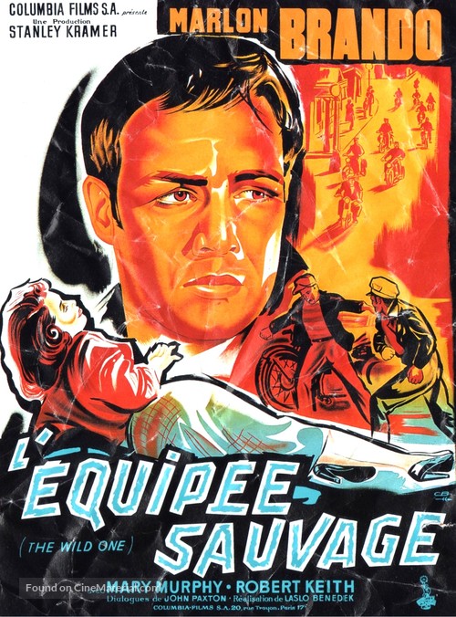 The Wild One - French Movie Poster