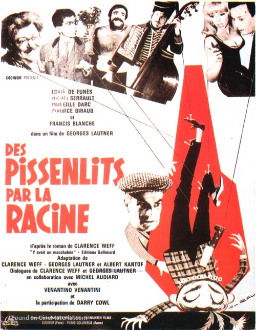 Des pissenlits par la racine - French Movie Poster