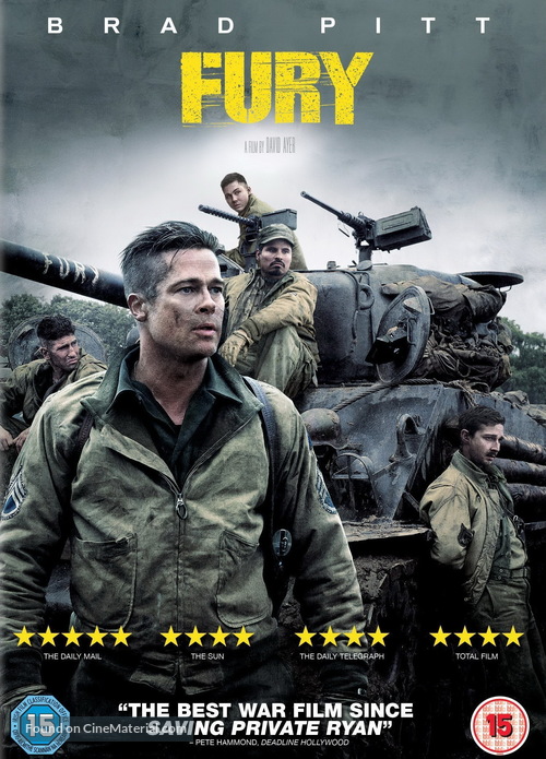 Fury - British Movie Cover