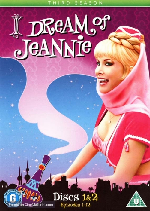 &quot;I Dream of Jeannie&quot; - British DVD movie cover