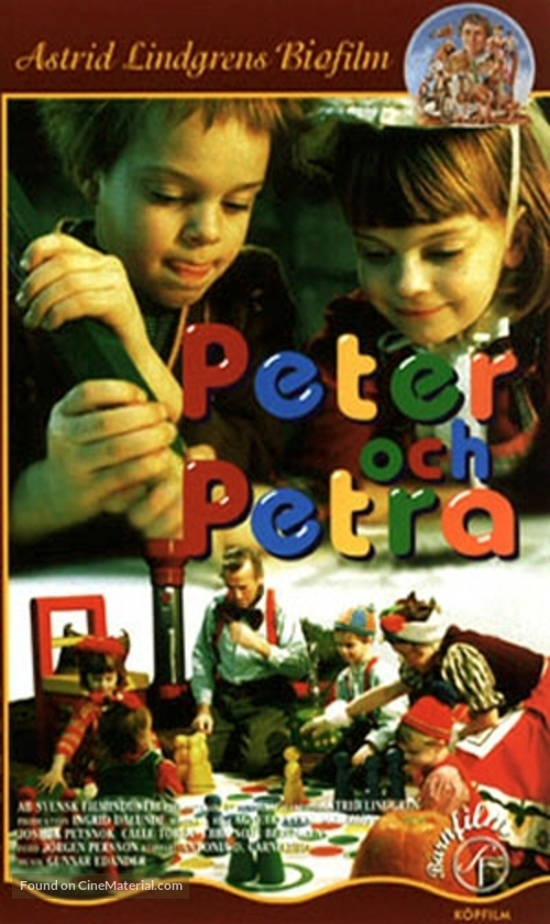 Peter och Petra - Swedish VHS movie cover