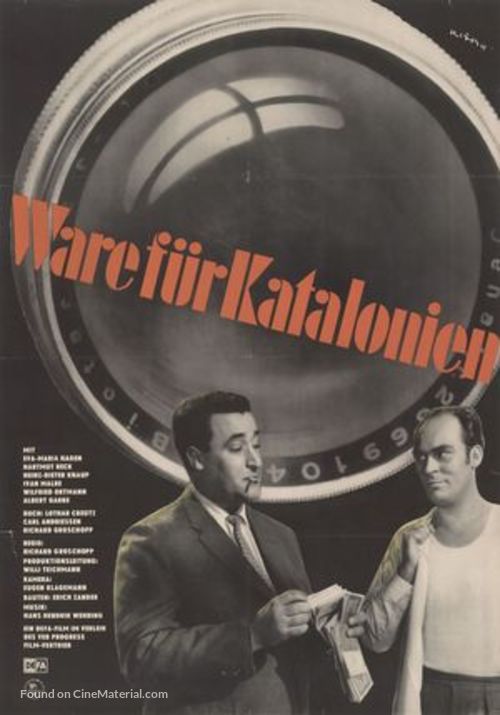 Ware f&uuml;r Katalonien - German Movie Poster