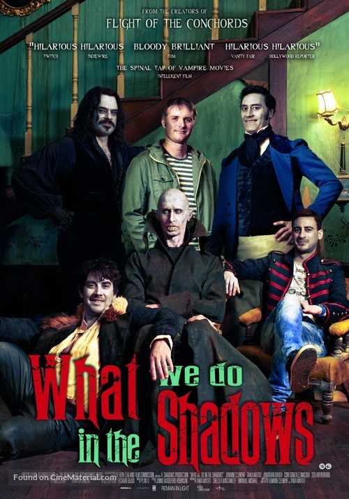 What We Do in the Shadows - Dutch Movie Poster