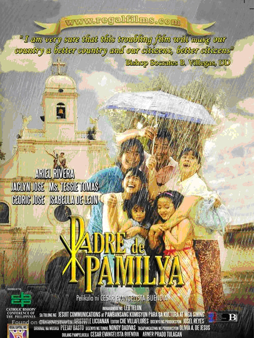 Padre de pamilya - Philippine Movie Cover