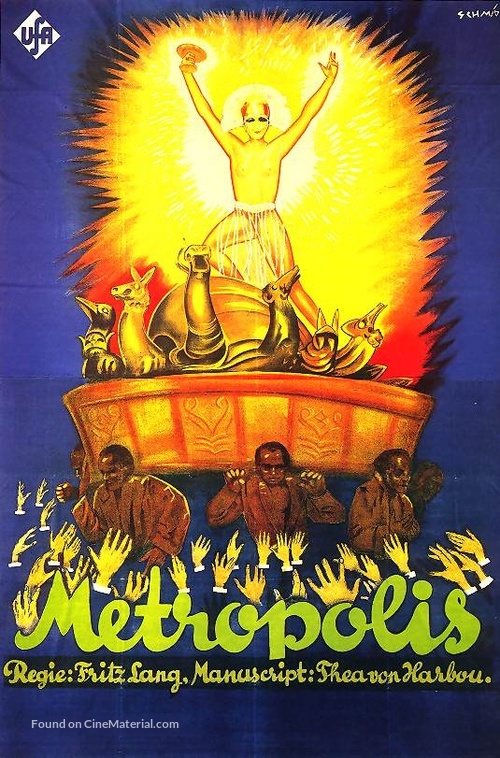 Metropolis - Austrian Movie Poster