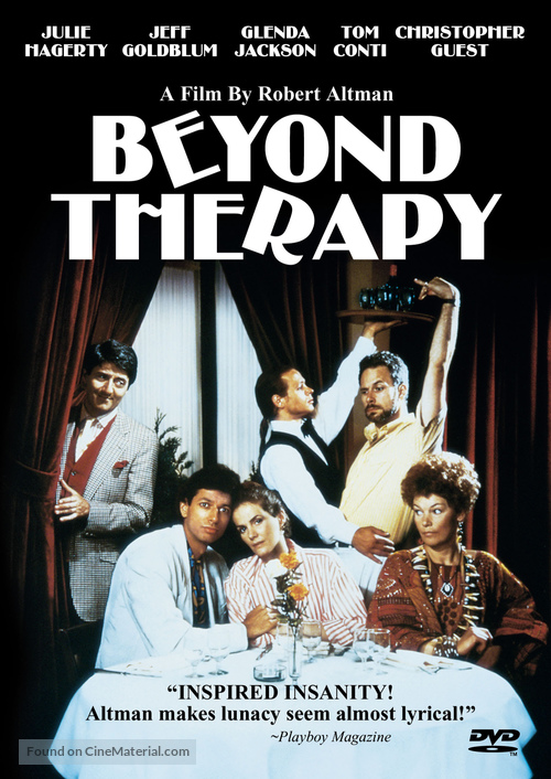 Beyond Therapy - DVD movie cover
