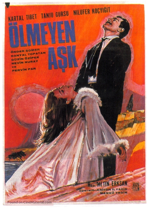 &Ouml;lmeyen ask - Turkish Movie Poster