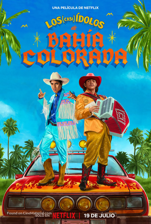 Los (casi) &iacute;dolos de Bah&iacute;a Colorada - Mexican Movie Poster