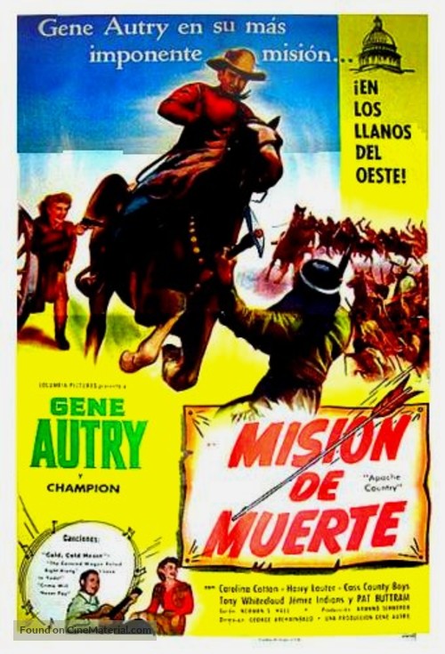 Apache Country - Spanish Movie Poster