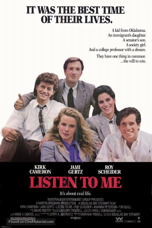Listen to Me - Movie Poster