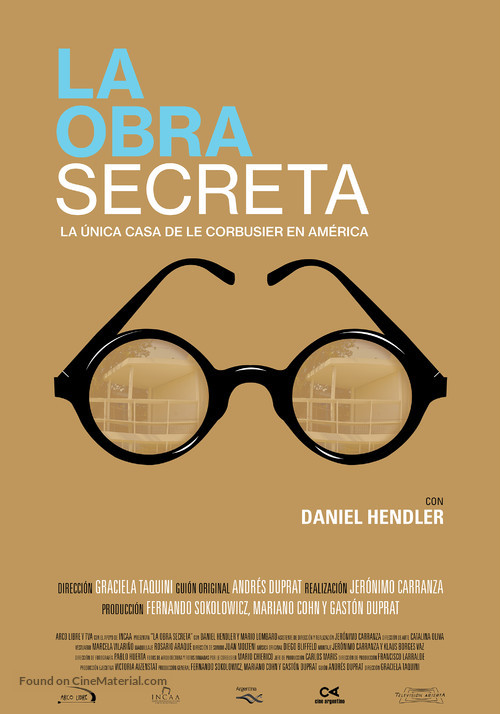La obra secreta - Argentinian Movie Poster