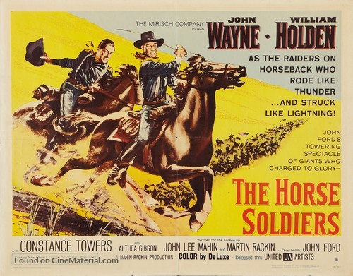The Horse Soldiers - Movie Poster