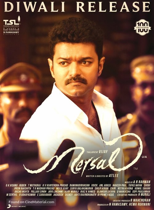 Mersal - Indian Movie Poster