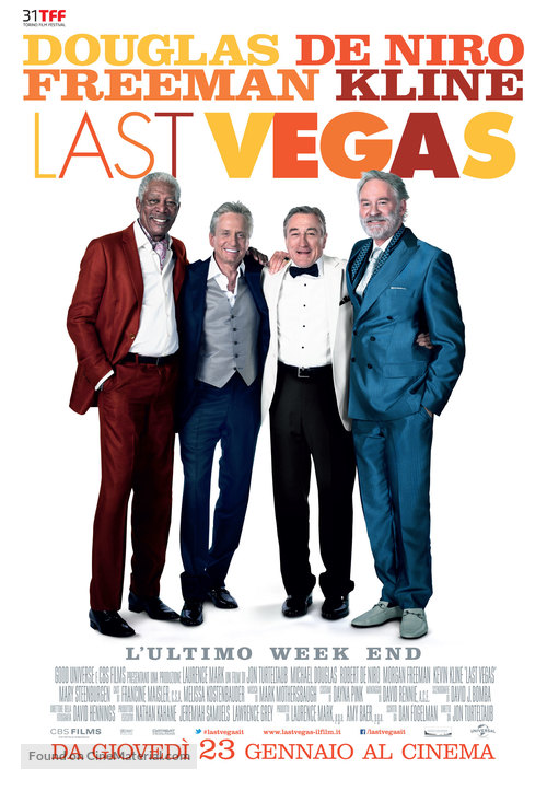 Last Vegas - Italian Movie Poster