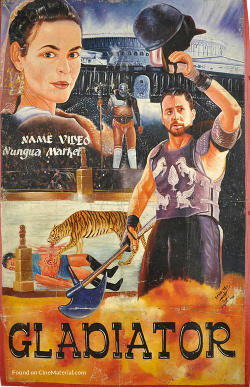 Gladiator - Ghanian Movie Poster