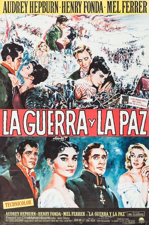 War and Peace - Argentinian Movie Poster