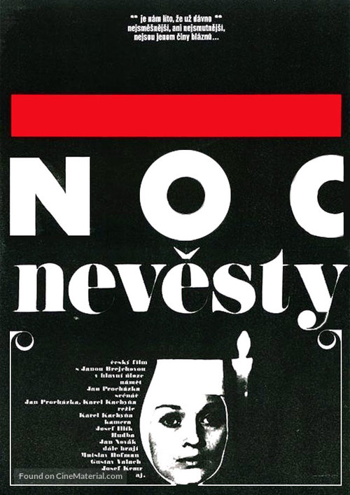 Noc nevesty - Czech Movie Poster