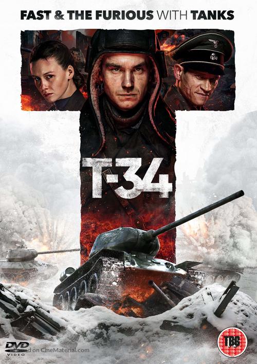 T-34 - British DVD movie cover
