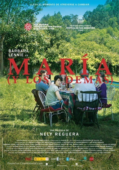 Mar&iacute;a (y los dem&aacute;s) - Spanish Movie Poster