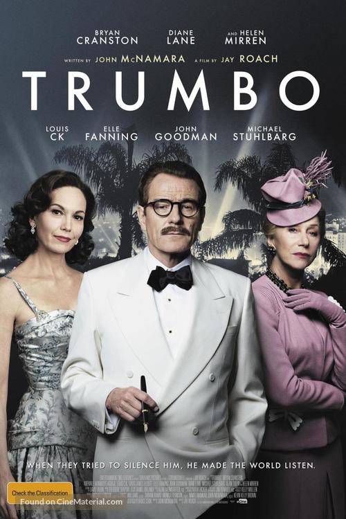 Trumbo - Australian Movie Poster