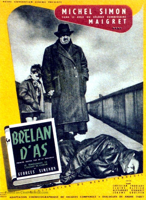 Brelan d&#039;as - French Movie Poster