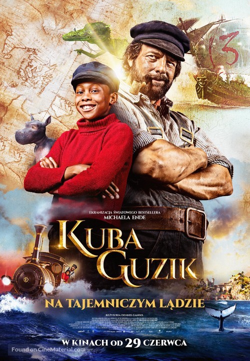 Jim Knopf und Lukas der Lokomotivf&uuml;hrer - Polish Movie Poster