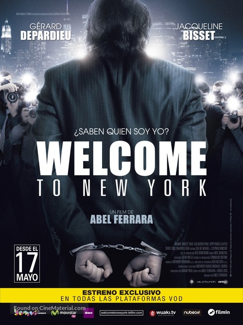 Welcome to New York - Spanish Movie Poster