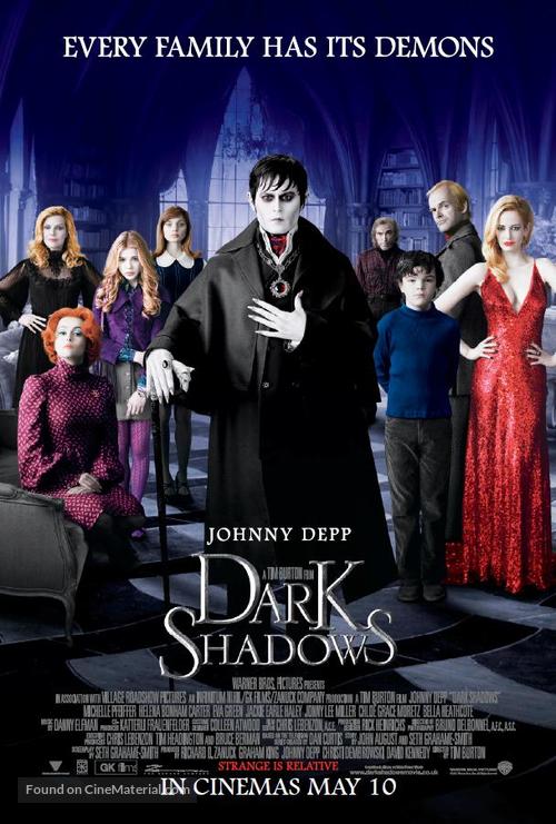 Dark Shadows - Malaysian Movie Poster