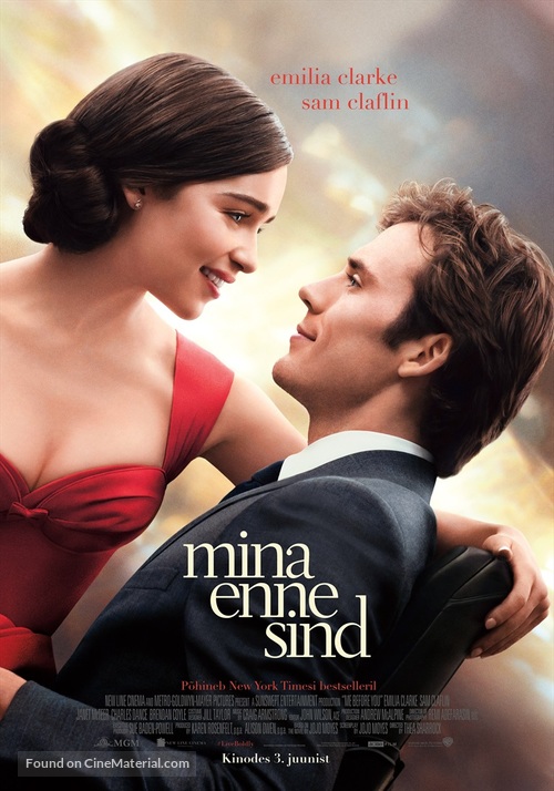 Me Before You - Estonian Movie Poster