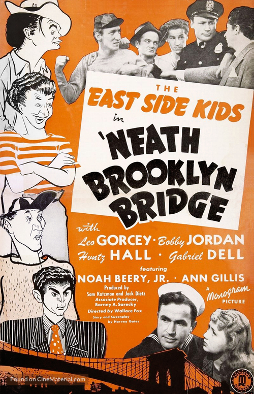 'Neath Brooklyn Bridge - Movie Poster