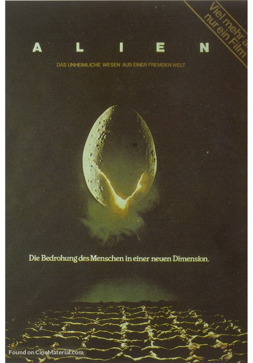 Alien - German VHS movie cover