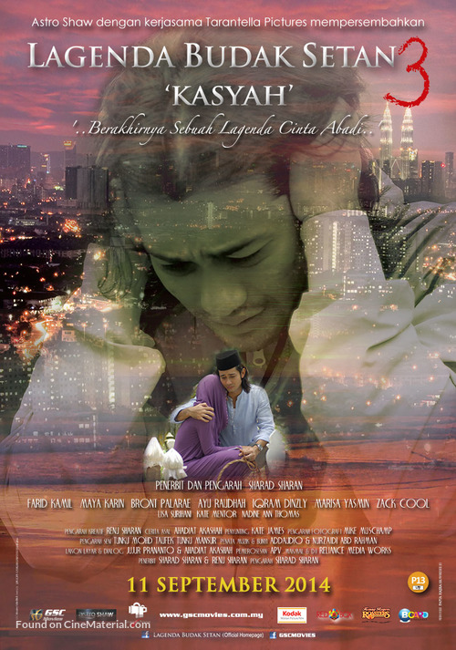 Lagenda Budak setan 3: Kasyah - Malaysian Movie Poster