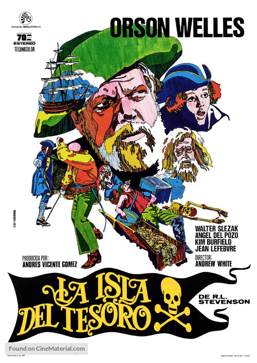 Treasure Island - Spanish Movie Poster