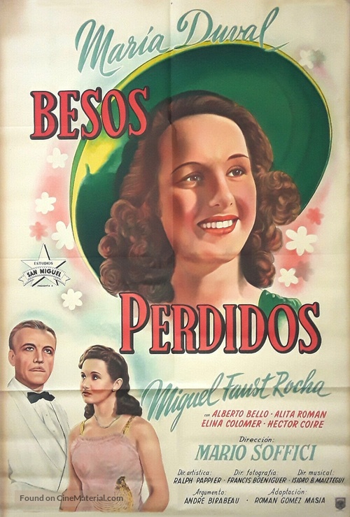 Besos perdidos - Argentinian Movie Poster