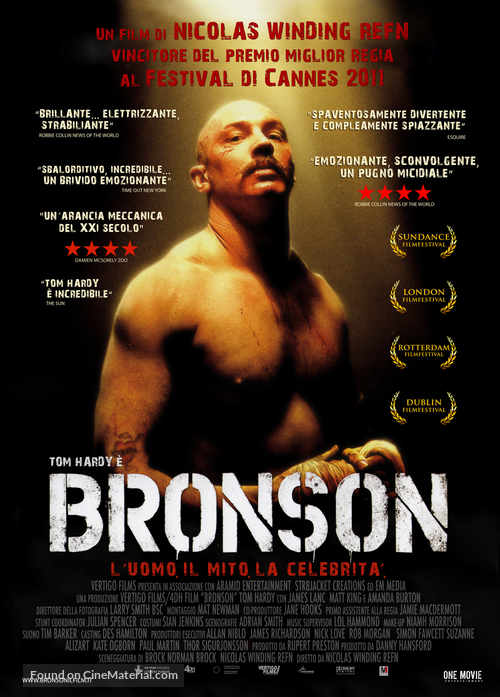 Bronson - Italian Movie Poster