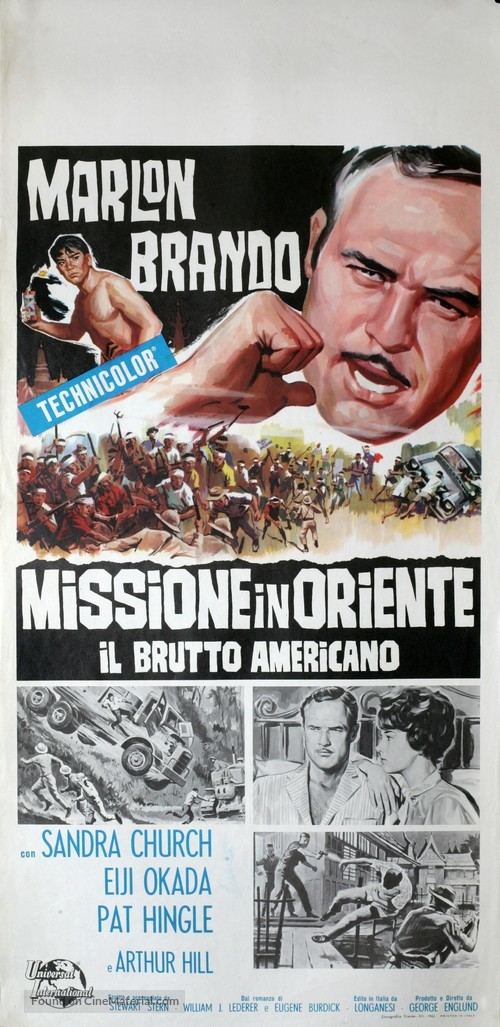 The Ugly American - Italian Movie Poster