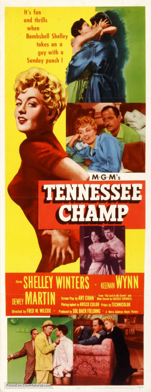 Tennessee Champ - Theatrical movie poster