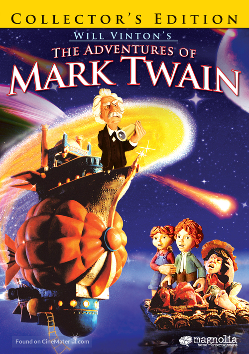 The Adventures of Mark Twain - DVD movie cover