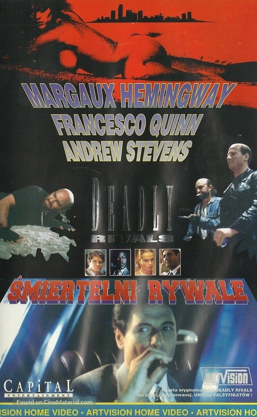 Deadly Rivals - Polish VHS movie cover