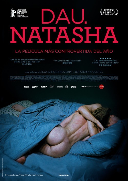 DAU. Natasha - Spanish Movie Poster