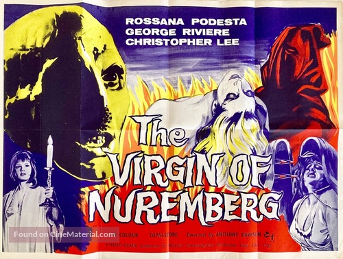 La Vergine di Norimberga - British Movie Poster